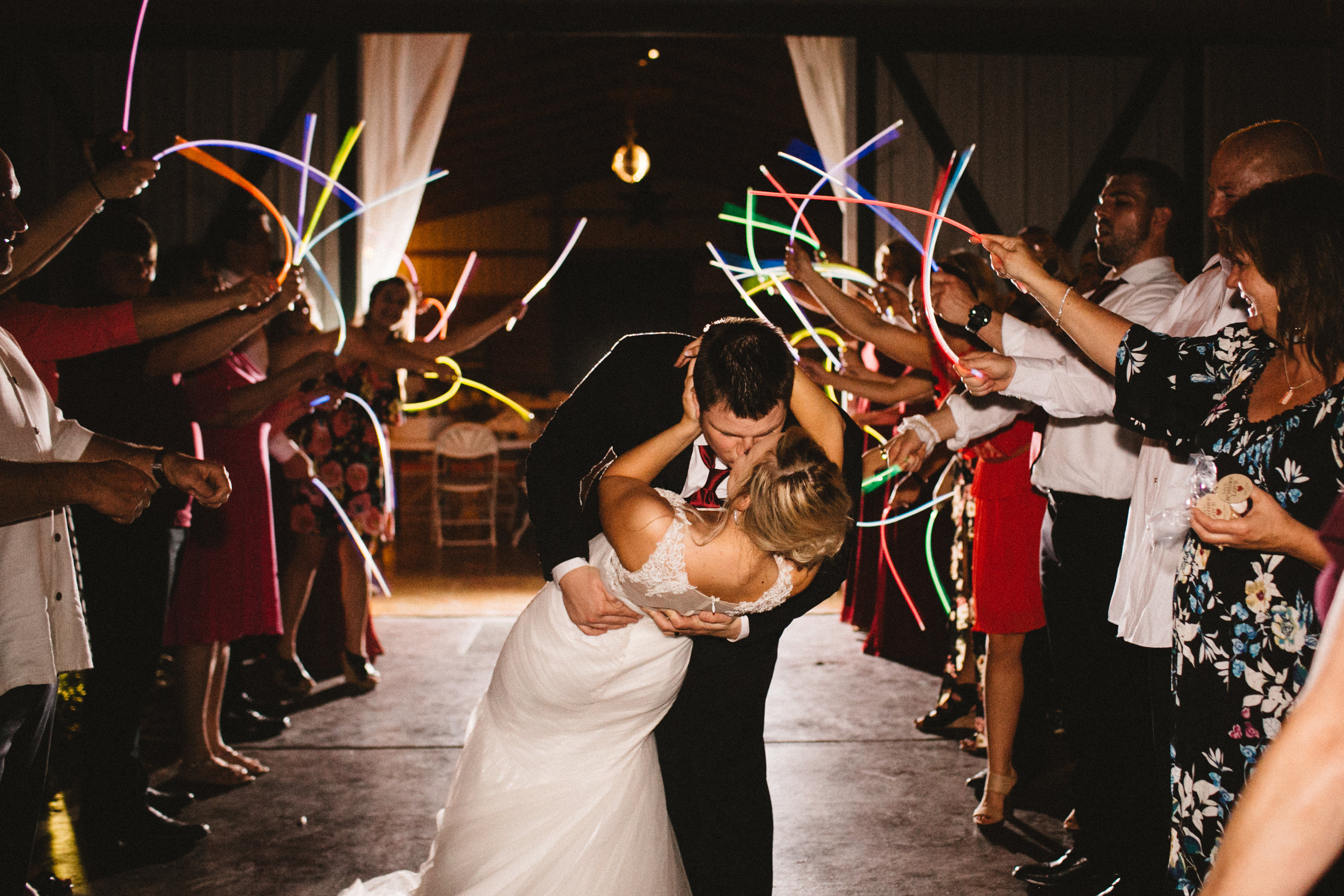 tulsa wedding venues glow sticks