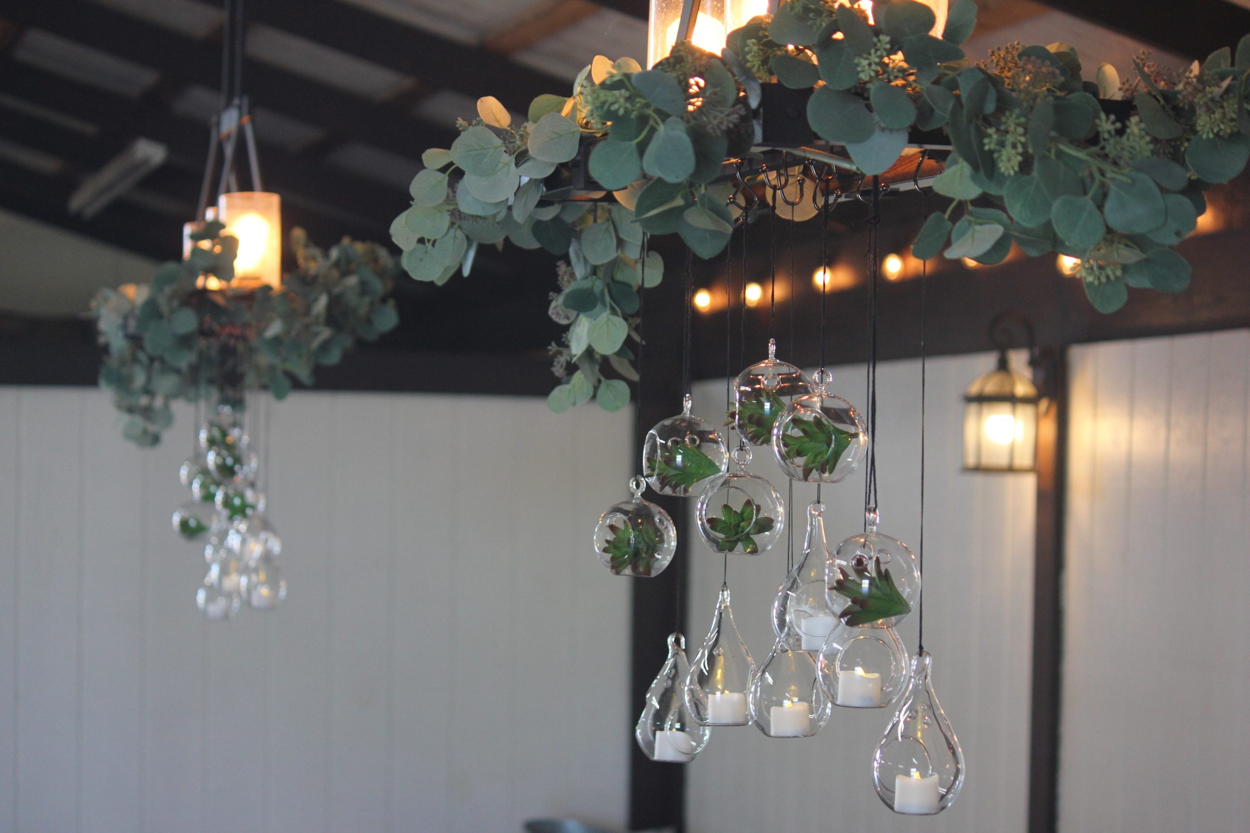 Head Table Glass Globes